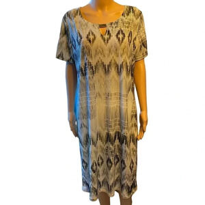 Jennifer Close Made In Italy Casual Dress Women Size L